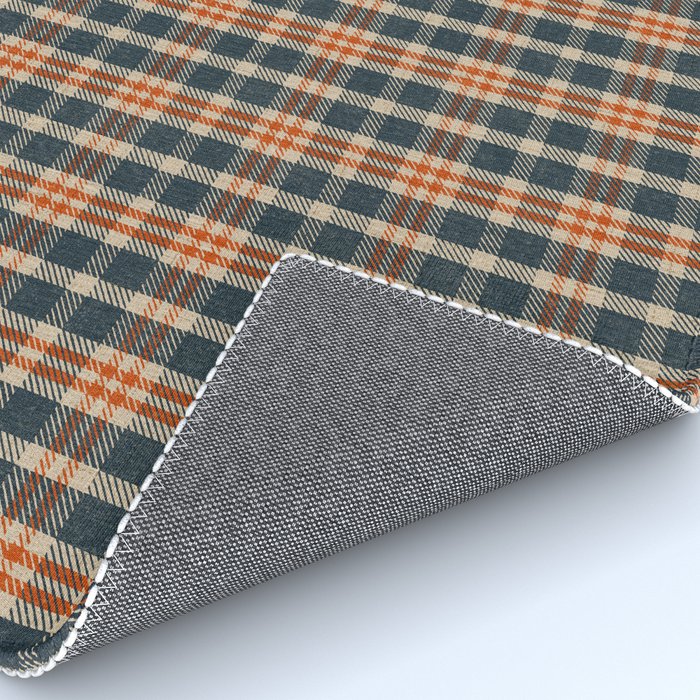 North Country Plaid - classic blue and red Rug Gallery Image 4