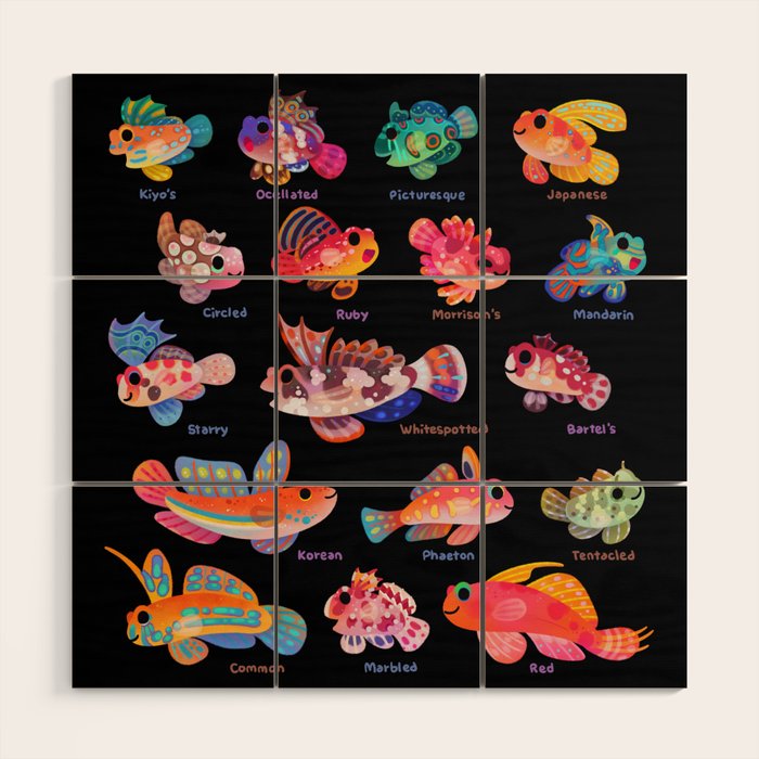 Dragonet Wood Wall Art Gallery Image 1