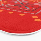Nativo Red Bath Mat Gallery Image 3