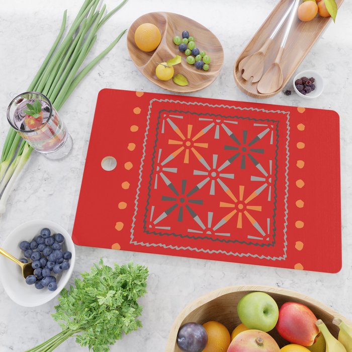 Nativo Red Cutting Board Gallery Image 2