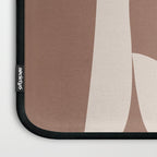 Mocha Modern Abstract 3 Laptop Sleeve Gallery Image 3