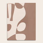 Mocha Modern Abstract 3 Notebook Gallery Image 4