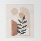 Modern Shapes Design 18 Throw Blanket Gallery Image 2