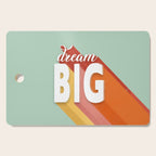 DREAM BIG - positive typography Cutting Board Gallery Image 1