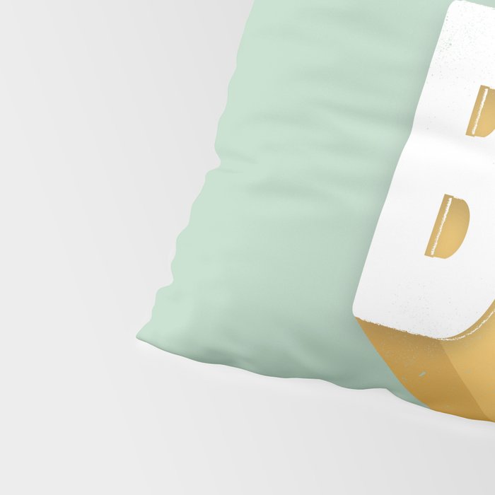 DREAM BIG - positive typography Pillow Sham Gallery Image 4