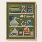 Laboratory Shelves Serving Tray Gallery Image 1