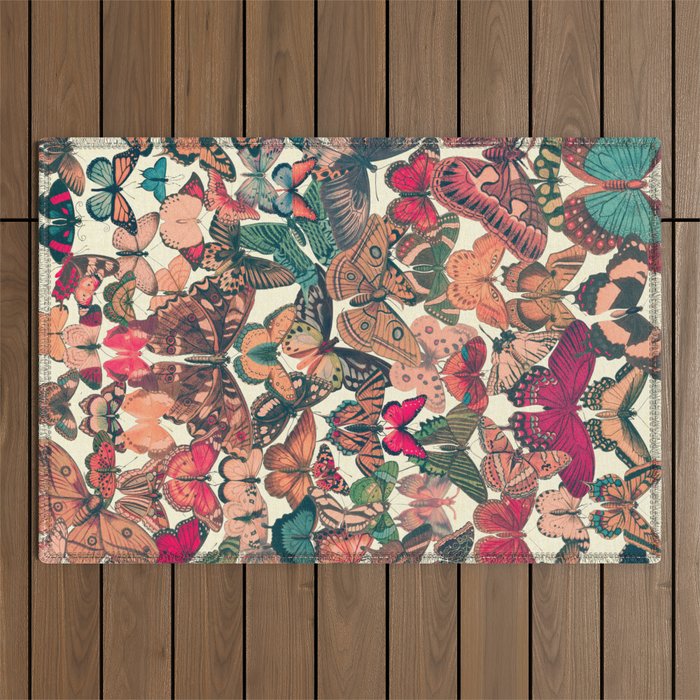 Butterfly Box Outdoor Rug Gallery Image 1