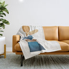 Balancing Stones 28 Throw Blanket Gallery Image 1