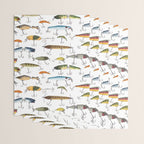 Vintage Fishing Lures Wrapping Paper Gallery Image 3