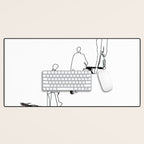 Shadows Desk Mat Gallery Image 1