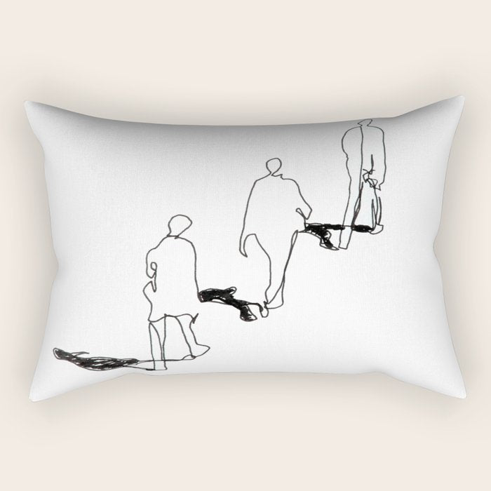 Shadows Rectangular Pillow Gallery Image 1