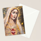 Immaculate Heart of Our Lady of Fatima Stationery Card Gallery Image 2