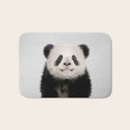 Panda Bear - Colorful Bath Mat Gallery Image 1