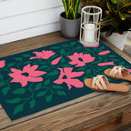 Flowers & Branches: Night Edition Outdoor Rug Gallery Image 2