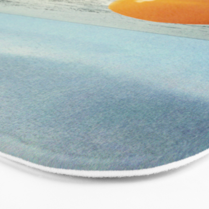 Beach Egg - Sunny side up breakfast Bath Mat Gallery Image 3
