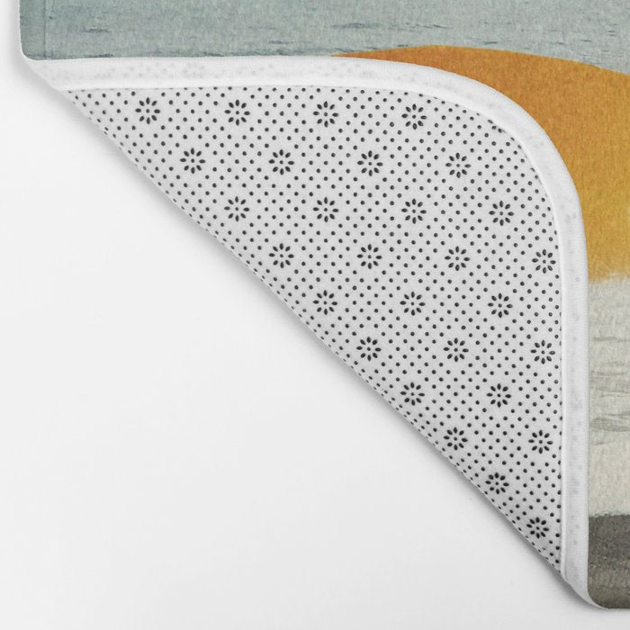 Beach Egg - Sunny side up breakfast Bath Mat Gallery Image 2