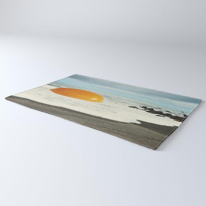 Beach Egg - Sunny side up breakfast Rug Gallery Image 3