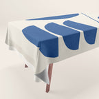 Modern Abstract Minimal Shapes 187/2 Tablecloth Gallery Image 1