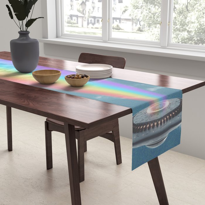 Love is love is love // Pride & UFOs Table Runner Gallery Image 2