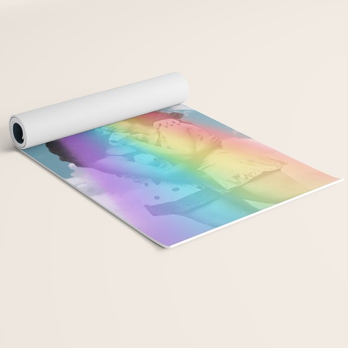 Love is love is love // Pride & UFOs Yoga Mat Gallery Image 2