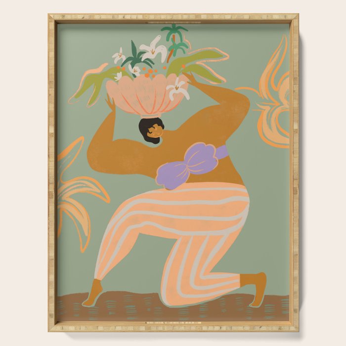 Weight of the World Serving Tray Gallery Image 1