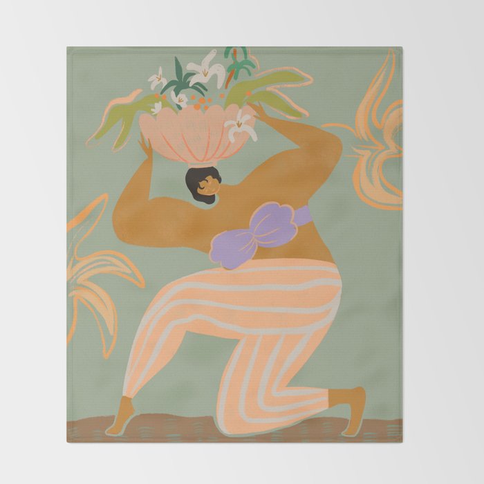 Weight of the World Throw Blanket Gallery Image 2