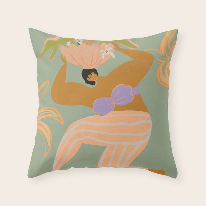 Weight of the World Throw Pillow Gallery Image 6