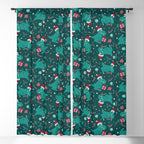 Christmas Dinosaurs Dinos Dinosaur Window Curtain Gallery Image 5