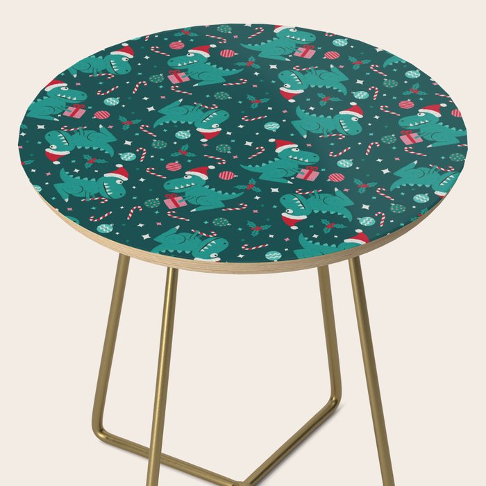 Christmas Dinosaurs Dinos Dinosaur Side Table Gallery Image 2