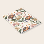 Hand Painted Peony Florals Notebook Gallery Image 2