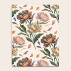Hand Painted Peony Florals Notebook Gallery Image 4