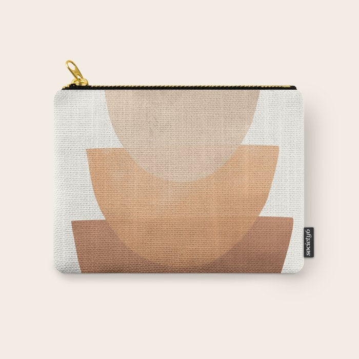 Abstract Rock Geometry 06 Carry All Pouch Gallery Image 1