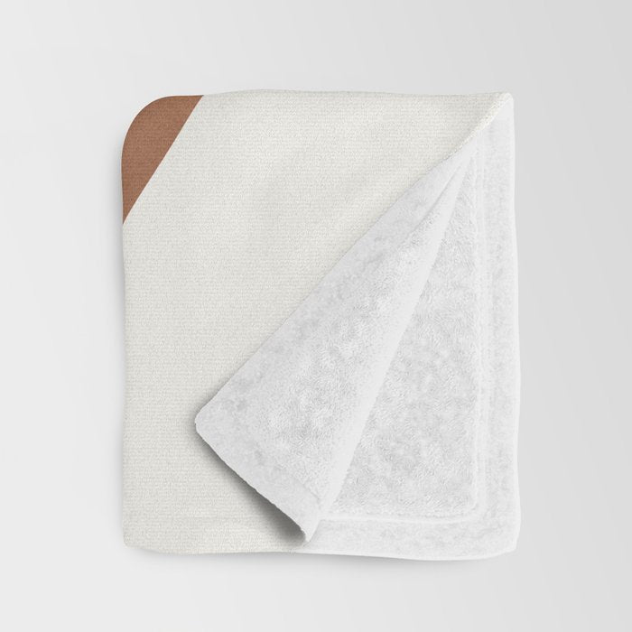 Abstract Rock Geometry 06 Throw Blanket Gallery Image 3