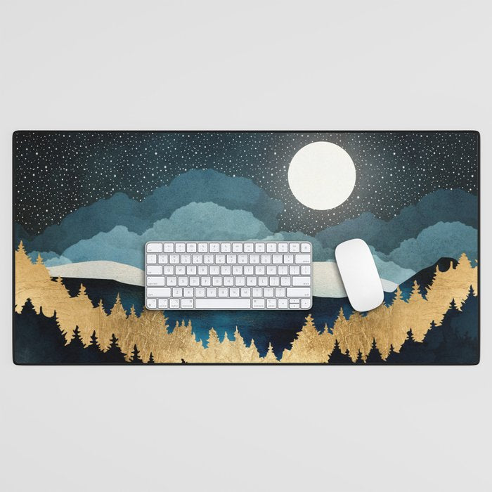 Indigo Night Desk Mat Gallery Image 1