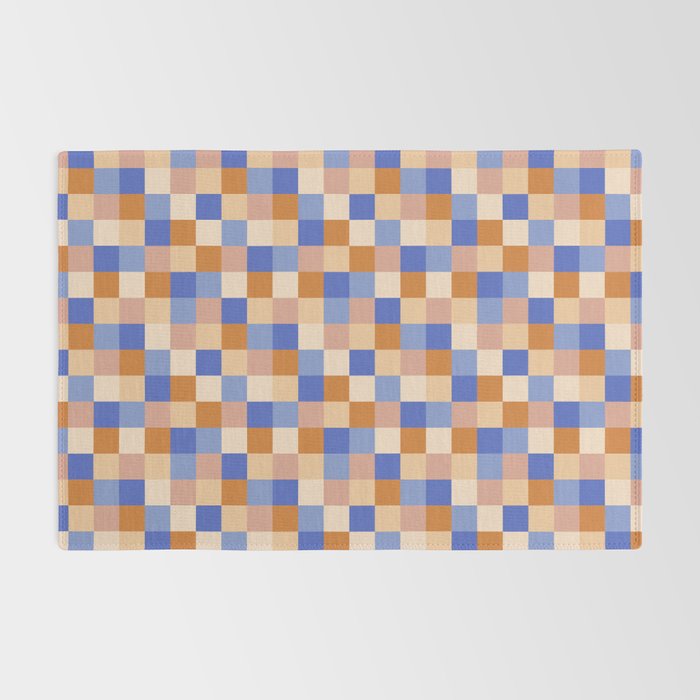 Bold Retro Checks Pattern - Small XXIX Rug Gallery Image 2