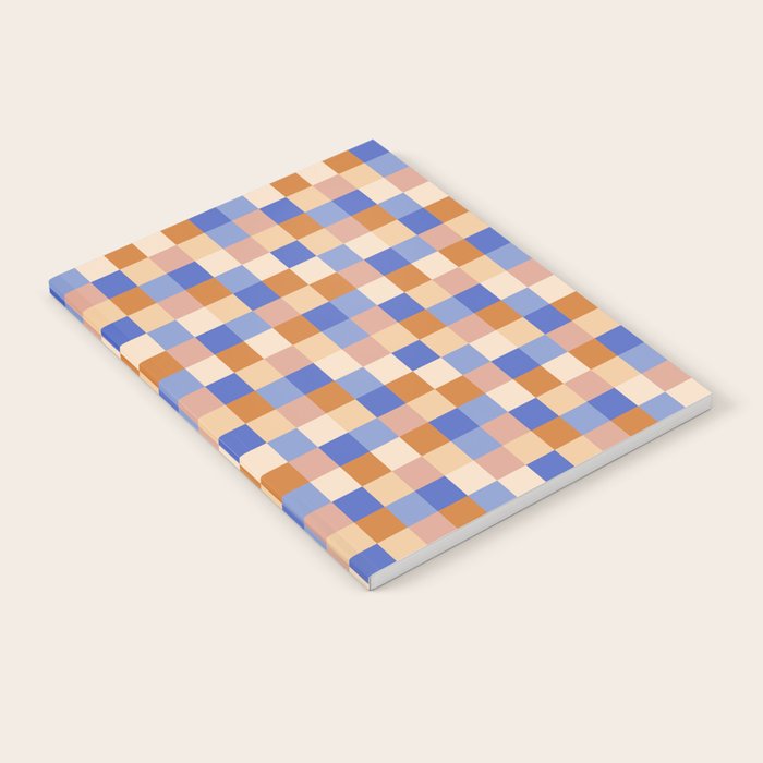 Bold Retro Checks Pattern - Small XXIX Notebook Gallery Image 2