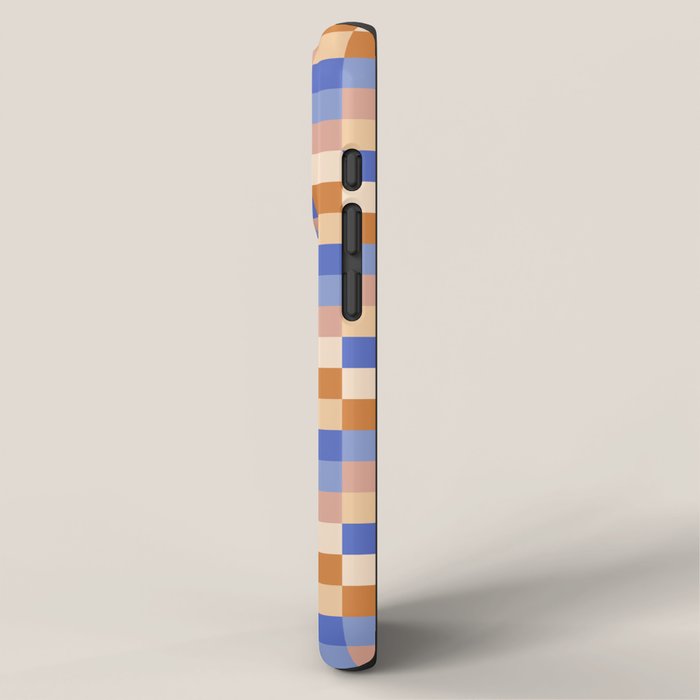 Bold Retro Checks Pattern - Small XXIX iPhone Case Gallery Image 2