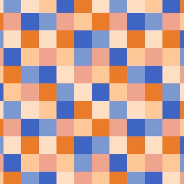 Bold Retro Checks Pattern - Small XXIX Coffee Mug Gallery Image 2