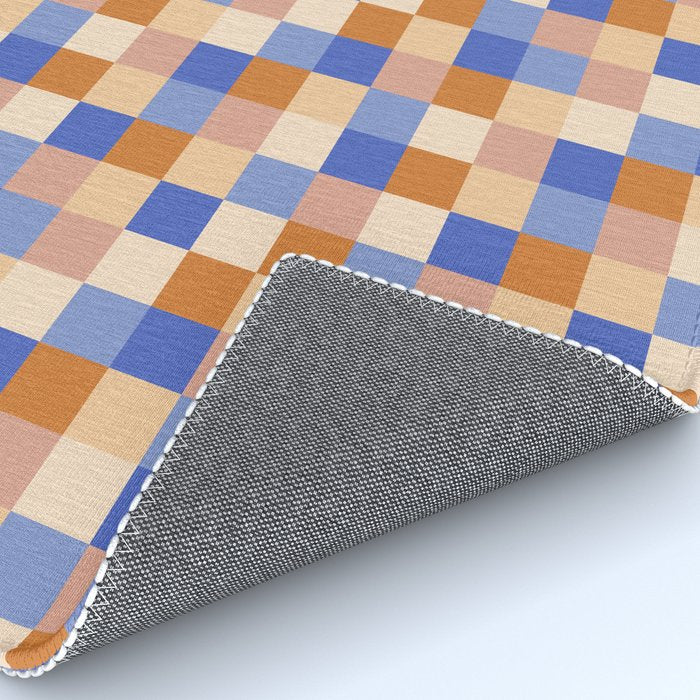 Bold Retro Checks Pattern - Small XXIX Rug Gallery Image 4