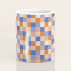 Bold Retro Checks Pattern - Small XXIX Coffee Mug Gallery Image 4