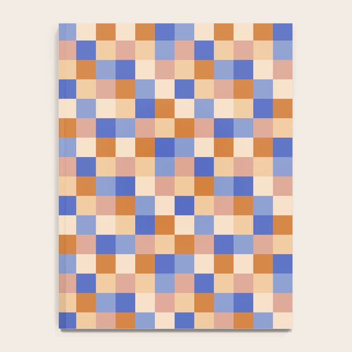 Bold Retro Checks Pattern - Small XXIX Notebook Gallery Image 4