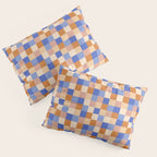 Bold Retro Checks Pattern - Small XXIX Pillow Sham Gallery Image 3