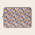 Bold Retro Checks Pattern - Small XXIX Laptop Sleeve Gallery Image 1