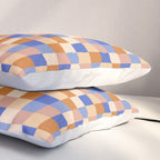 Bold Retro Checks Pattern - Small XXIX Pillow Sham Gallery Image 3