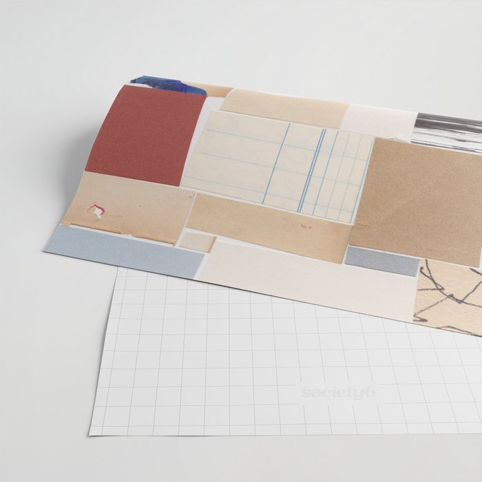 Plan / Mixed Media Collage Wrapping Paper Gallery Image 2