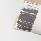 Plan / Mixed Media Collage Pillow Sham Gallery Image 4