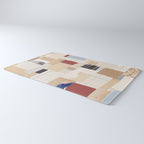 Plan / Mixed Media Collage Rug Gallery Image 3