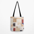 Plan / Mixed Media Collage Tote Bag Gallery Image 2