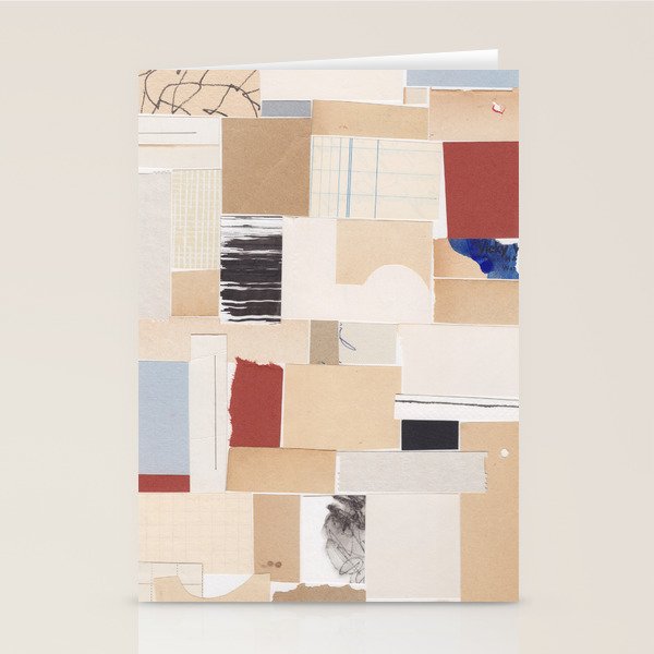 Plan / Mixed Media Collage Stationery Card Gallery Image 2