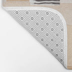Plan / Mixed Media Collage Bath Mat Gallery Image 2